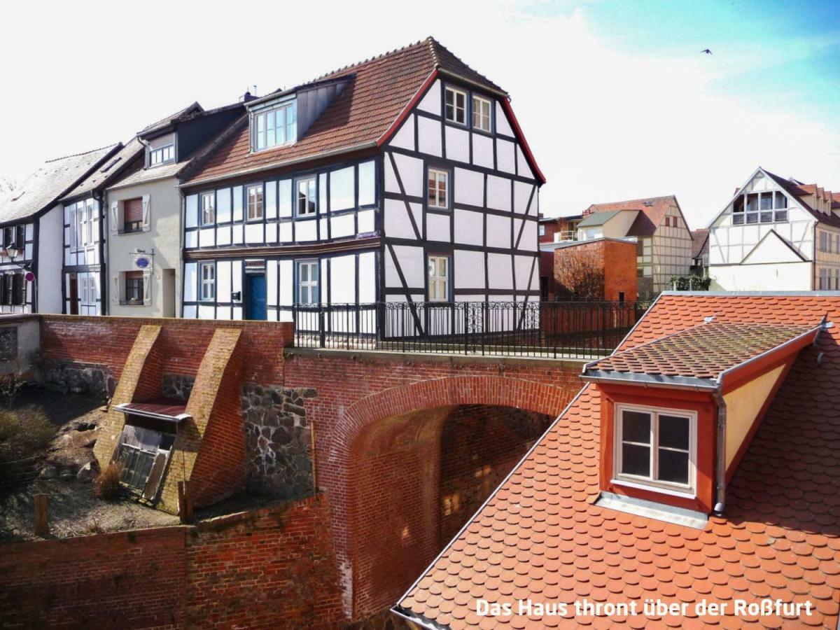 Haus Zur Eselsbruecke Apartment Tangermunde Bagian luar foto
