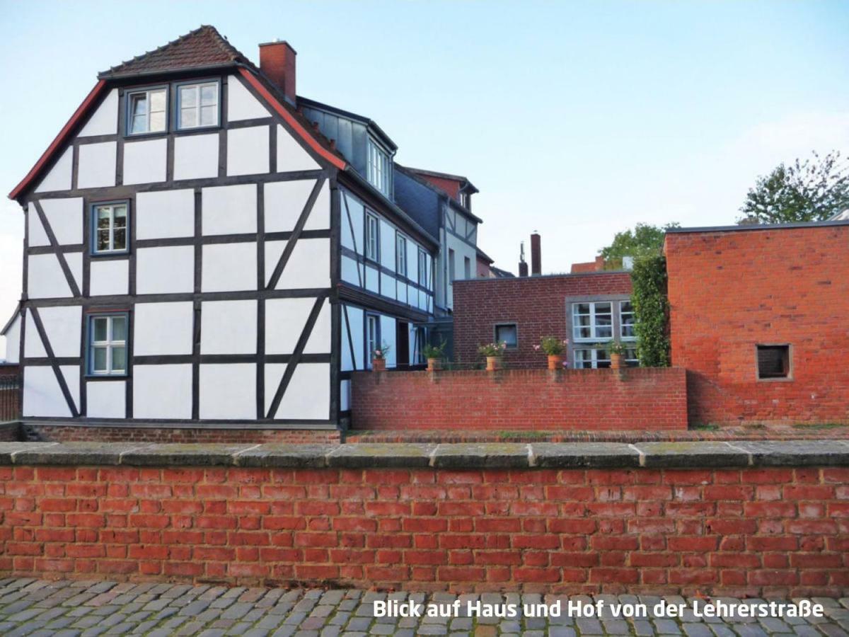 Haus Zur Eselsbruecke Apartment Tangermunde Bagian luar foto
