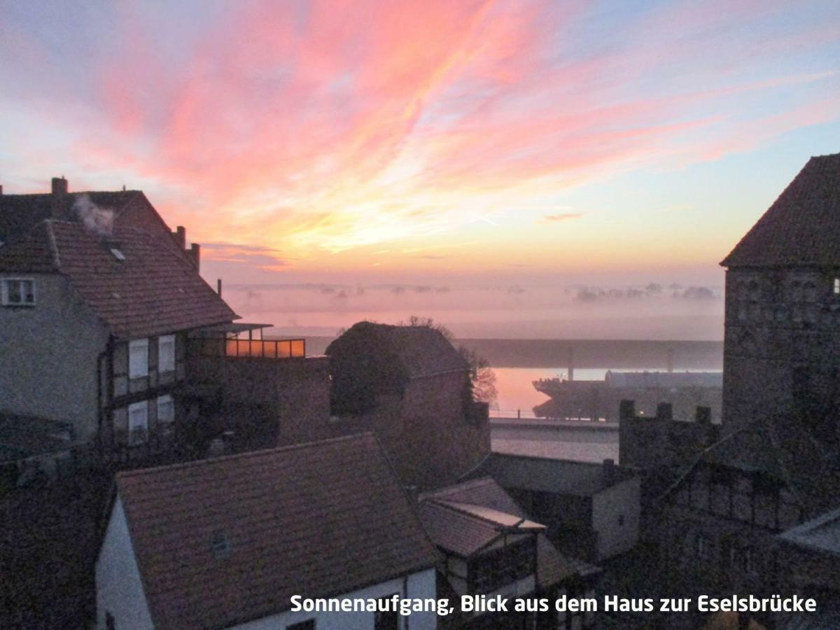 Haus Zur Eselsbruecke Apartment Tangermunde Bagian luar foto